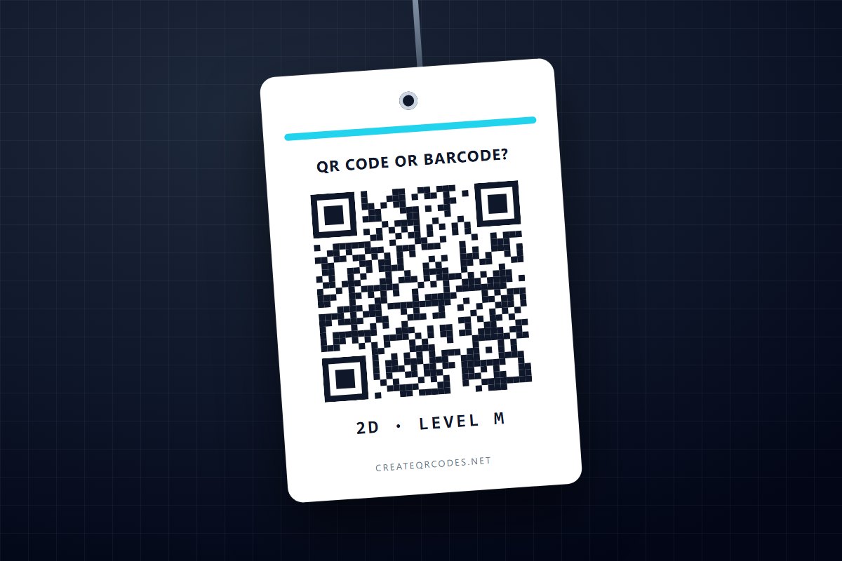 QR Code vs Barcode: What Each Holds and Which to Use